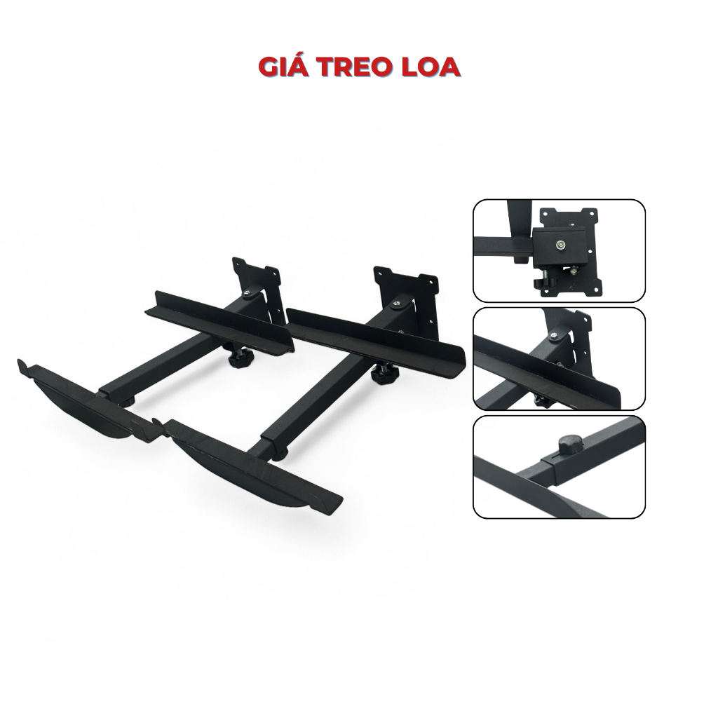 [XẢ HÀNG TỒN] Bộ 2 Giá Treo Đỡ Loa Đa Năng Loại Dày 1 li 5, Chịu Tải Tốt - AE.LEE