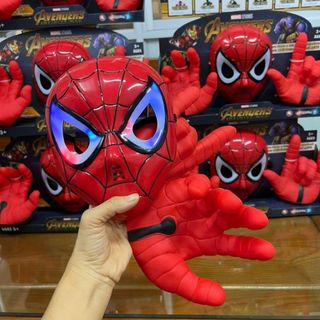 Bộ mặt nạ đồ chơi có đèn phát sáng hóa thân thành siêu anh hùng sinh động HT Toys