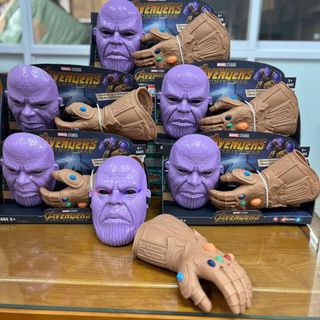 Bộ mặt nạ đồ chơi có đèn phát sáng hóa thân thành siêu anh hùng sinh động HT Toys