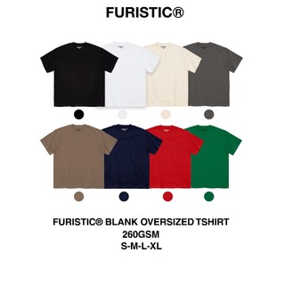 Áo Thun Trơn Form Oversize Premium Cotton 260gsm / FURISTIC® BLANK OVERSIZED PREMIUM TSHIRT