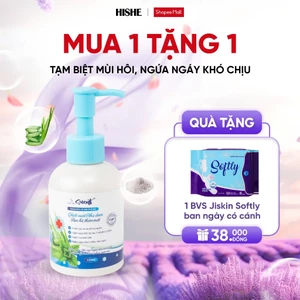 Dung dịch vệ sinh DrSusoft Nha Đam Bạc Hà - cho Bé Gái và Phụ Nữ làm sạch dịu nhẹ, cân bằng độ PH, khử mùi hôi khó chịu