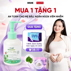 Dung dịch vệ sinh Drsusoft an toàn cho Mẹ Bầu Lá Trầu Không, tạm biệt viêm nhiễm, mùi hôi, khí hư ẩm ướt khó chịu -130ml