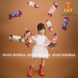 Set kẹo Giáng sinh mini cho các bé, kiểu dáng chiếc kẹo Noel, quà tặng bánh kẹo giáng sinh cho lớp