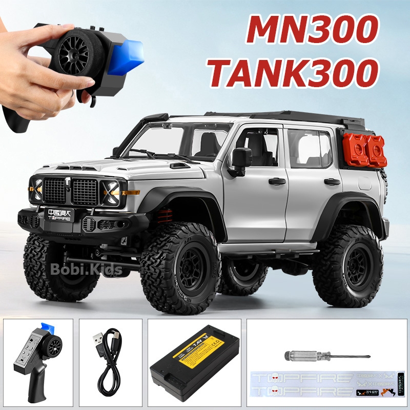 Xe ô tô điều khiển từ xa Offroad MN300 – Tank300 tỉ lệ 1:12 dẫn động 4WD cao cấp giá rẻ, đồ chơi xe RC điều khiển từ xa