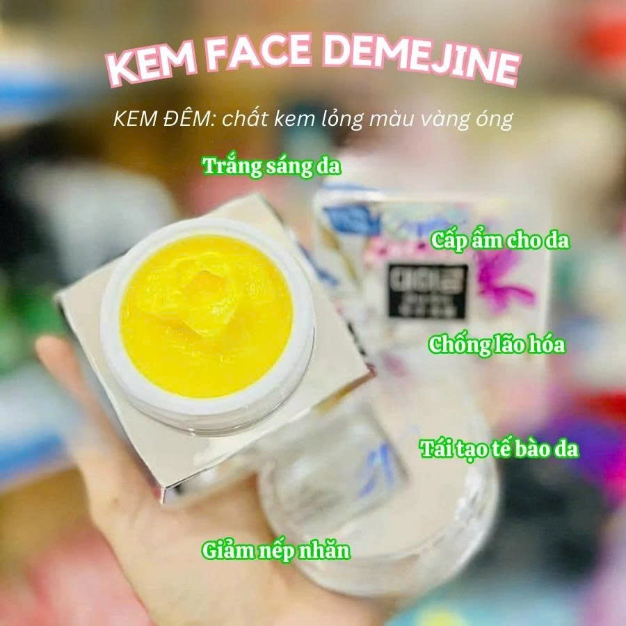 Kem Face DEMEJINE Hàn Quốc Dưỡng Trắng, Mờ Thâm Sạm Nám