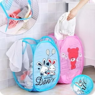 giỏ quần áo gấp gọn cạnh máy giặt,giỏ đựng đồ đa năng
