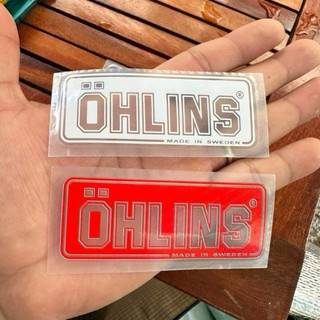 |1 Cái - CÓ LỘT SEAL| Tem Dán BÌNH DẦU Phuộc Ohlins Thuỵ Điển - Có 3 Màu