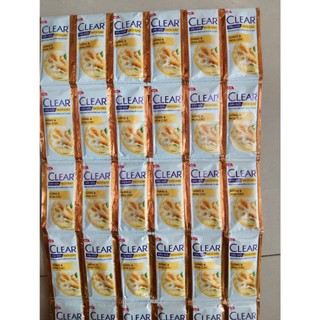 Dầu gội Clear gừng &hoa cúc 6g (1 Dây 10 gói)