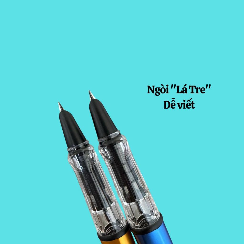 Bút Máy Luyện Chữ Đẹp T_01 Ngòi Lá Tre Tự Nhiên Cho Học Sinh Tiểu Học Và Người Luyện Chữ