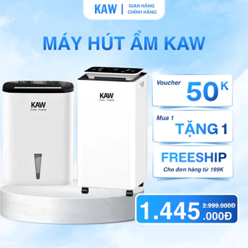 Máy Hút Ẩm Lọc Không Khí Chính Hãng KAW 12L Lọc Ẩm Không Khí, Hút Ẩm Nhanh Tiết Kiệm Điện Bảo Hành 12 Tháng