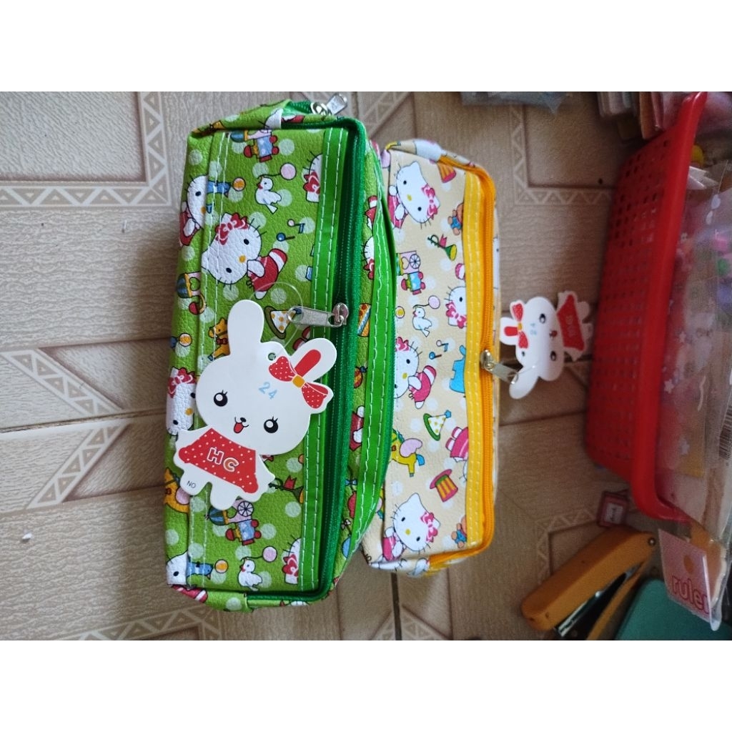 Bóp viết 2 ngăn họa tiết Kitty