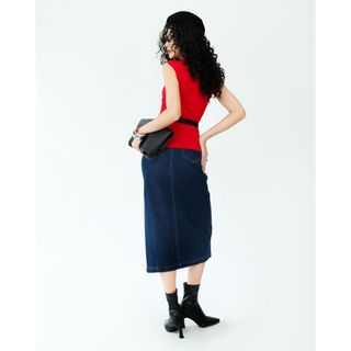 Chân Váy Xẻ JP Fashion Dáng Dài, Chất Jeans Thoải Mái Mát Mẻ, Xẻ Tà Tôn Chân Dài Thon Dễ Vận Động 17012089
