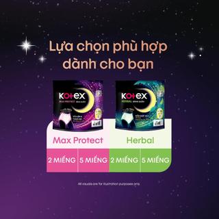 Thùng 8 gói BVS Kotex Ban Đêm Dạng Quần cỡ M/L 5 miếng