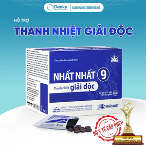 Nhất Nhất 9 - Hỗ trợ Thanh Nhiệt Giải Độc, Giảm mụn nhọt, mẩn ngứa, táo bón, nhiệt miệng