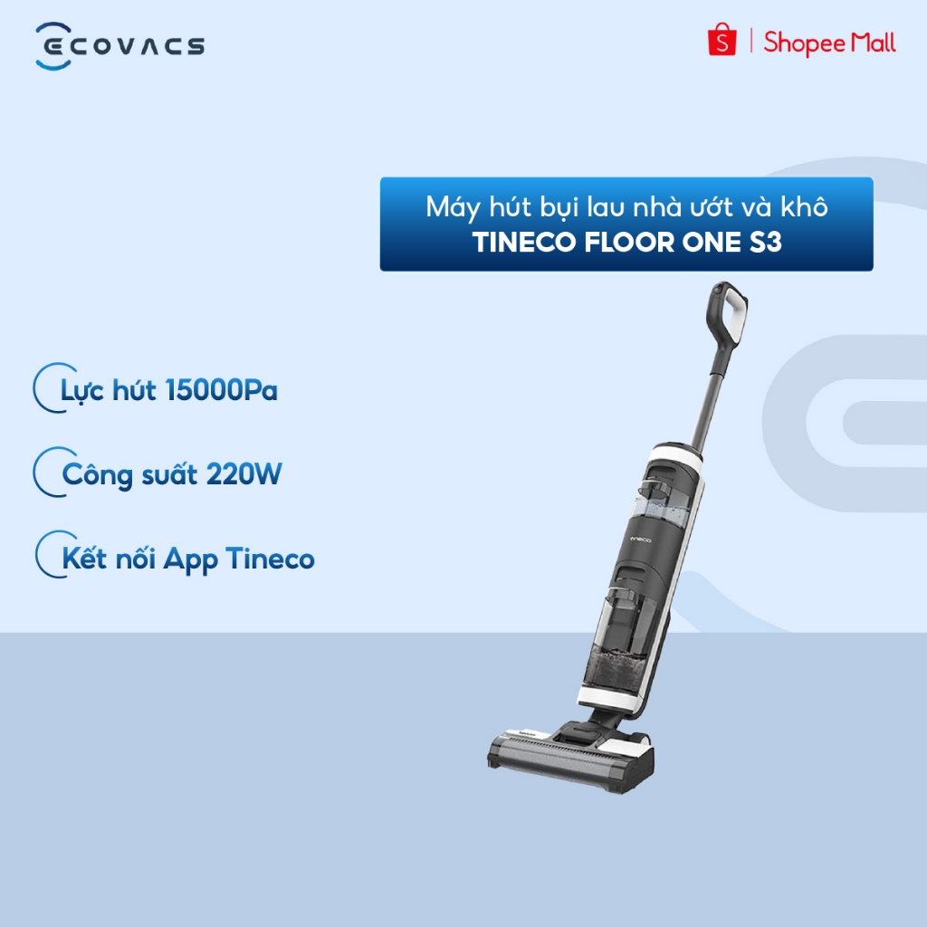 Máy hút bụi lau sàn Tineco Floor One S3