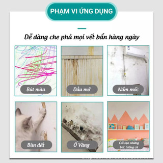 Bình Xịt Sơn Màu Trắng Tường Nhà 800ml – Che Vết Bẩn, Chống Nấm Mốc, Tân Trang Tường Nhanh Gọn