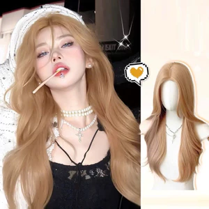 TÓC GIẢ BỘ NGUYÊN ĐẦU VÀNG SÁNG HÀNG HIẾM TẶNG LƯỚI TRÙM TÓC THẬT
