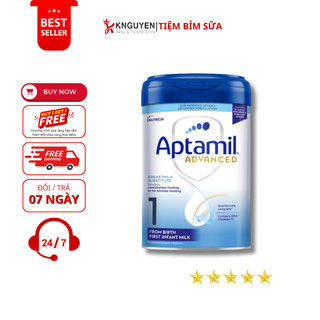 [Mẫu Mới]Sữa Aptamil ADVANCE Anh số 1,2,3- 800g cho bé Date MỚI