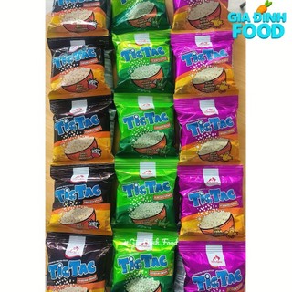 Dây 10 Gói Snack Khoai Mì Hiệu Tictac Vị Rong Biển/ Gà Hành/ Thịt Bò Nướng (14g x10gói)