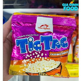 Dây 10 Gói Snack Khoai Mì Hiệu Tictac Vị Rong Biển/ Gà Hành/ Thịt Bò Nướng (14g x10gói)