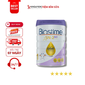 Sữa Dê Biostime Sn-2 Bio Plus Ultra Goat số 1, 2, 3 hộp 800g Úc