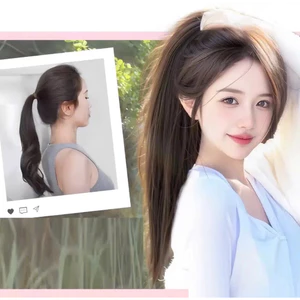 TÓC GIẢ CHO NỮ NGOẠM THẲNG DÀI 55-60CM HÌNH THẬT HÀNG CAO CẤP HÀNG VỀ