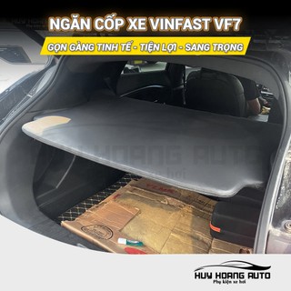 Tấm Ngăn Cốp Xe Ô tô Điện VINFAST VF7 An Toàn Tiện Dụng Thẩm Mỹ Chống Ồn Chống Mùi, Gọn Gàng Tinh Tế