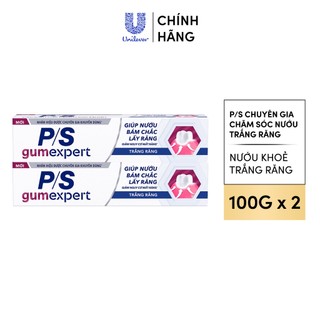 [LIVE][MỚI]Bộ 2 Kem đánh răng P/S Chuyên Gia Chăm Sóc Nướu 100g-Giúp nướu khỏe, Sạch mảng bám ố vàng,Răng trắng sáng hơn