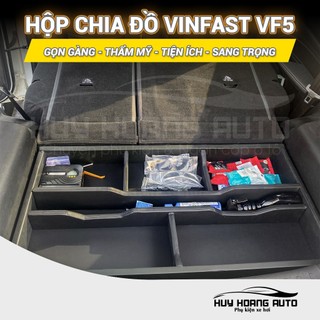 [Hàng Cao Cấp,Xịn] Hộp Đựng Đồ Cốp Sau Cho Xe Vinfast VF5 Hộp Lưu Trữ Đồ Đạc, Không Cấn Lốp Sơ Cua