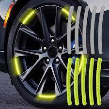 Bộ 20 miếng dán phản quang SPORT trang trí vành xe dành cho ô tô, xe máy, xe đạp. Tem,decal phản quang