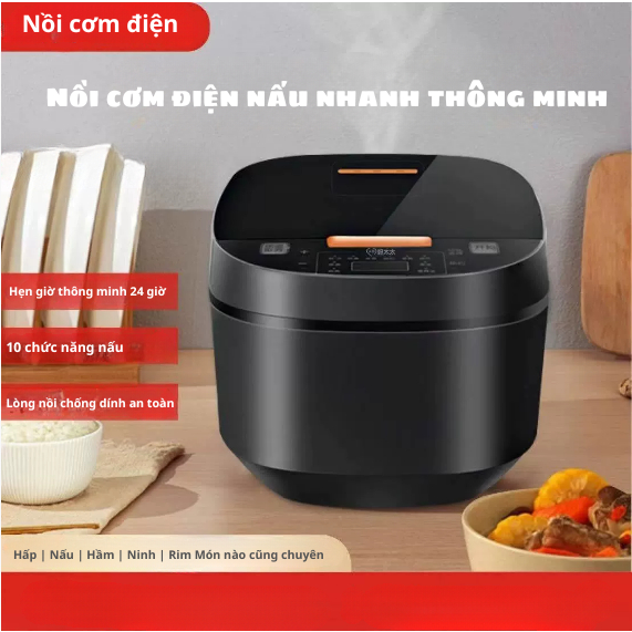 Nồi Cơm Điện 5 Lít Đa Năng – Chống Dính, Nấu Nhanh, Dung Tích Lớn 220V