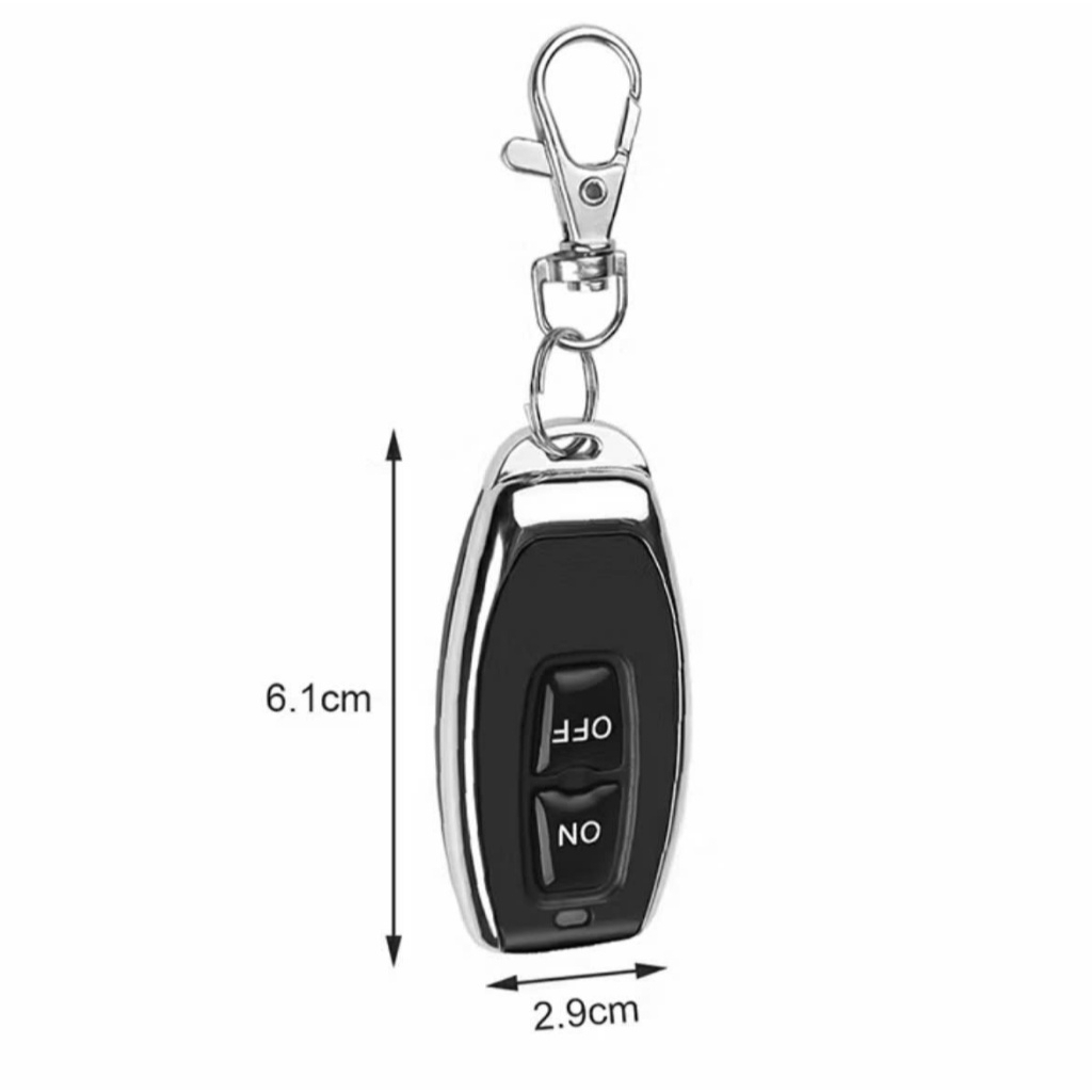 Bộ công tắc điều khiển từ xa 100m/30A/220V remote sóng RF 433MHz dùng cho máy bơm,đèn ,quạt
