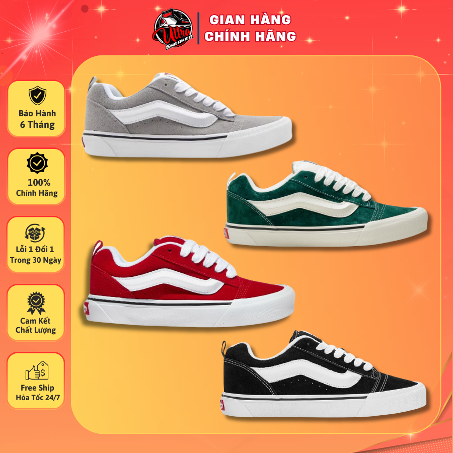 Giày Knu Skool Các Phối Màu Basic Hottrend. Giày Knu Bản Chuẩn Full Box ...