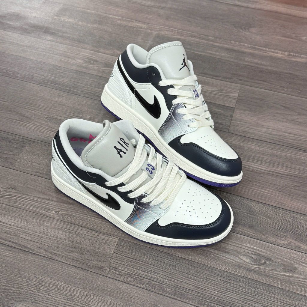 Giày Sneaker Nam Nữ, Giày Thể Thao Cổ Thấp Rắn Tím (CÓ HỖ TRỢ ĐỔI SZ) || Mã JA07