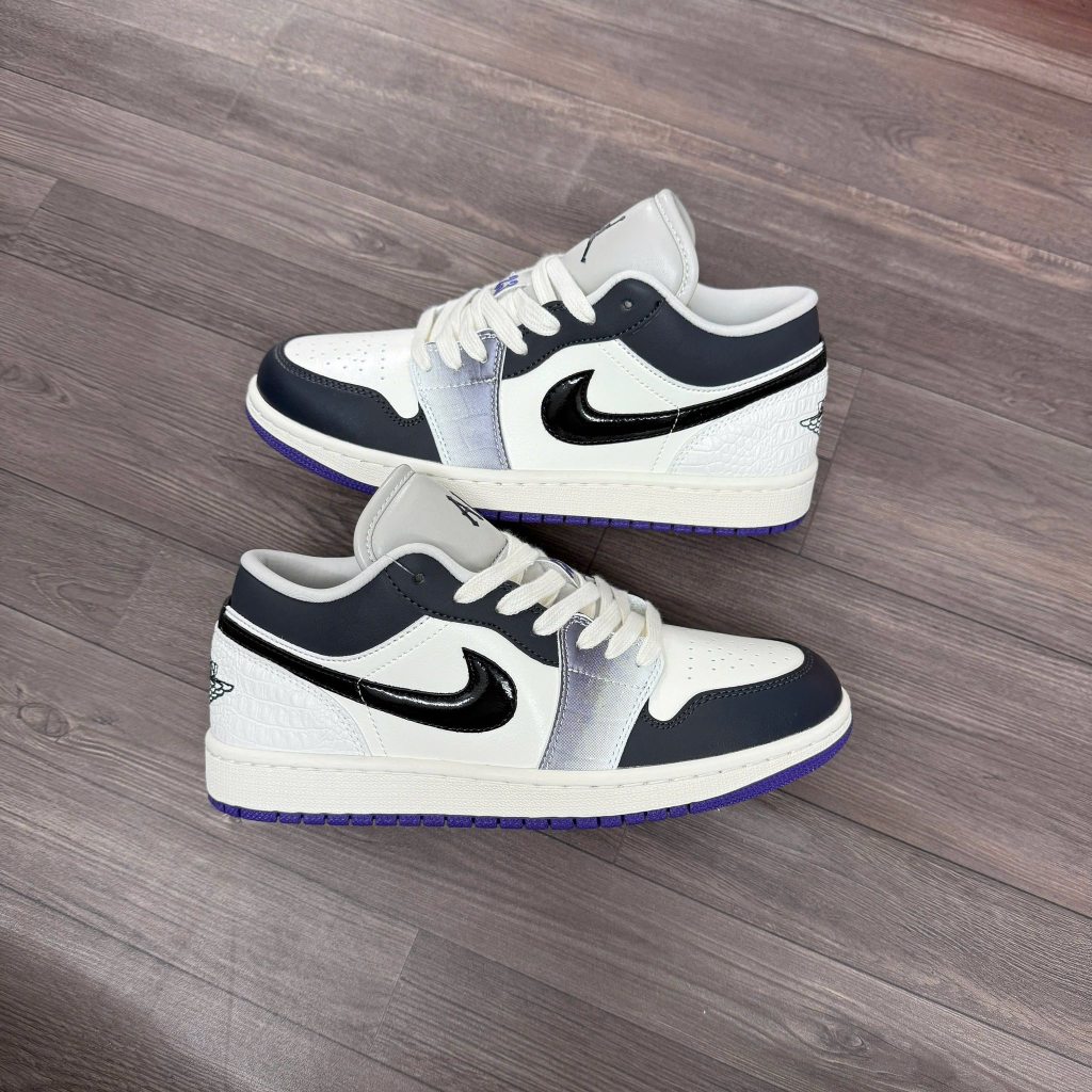 Giày Sneaker Nam Nữ, Giày Thể Thao Cổ Thấp Rắn Tím (CÓ HỖ TRỢ ĐỔI SZ) || Mã JA07
