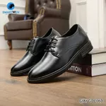 Giày derby nam, Da bò thật GDC-06-D SMARTMEN ,Tăng chiều cao bí mật 5cm, Đế cao su siêu êm — ảnh 6