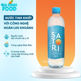 Nước Uống Satori Hoàn Lưu Khoáng Chai 500ml - 1500ml