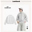 Áo Sweater Cổ Tròn GODMOTHER 2025 Dáng BOXY Chất Nỉ Lông Cáo Dài Tay Chữ Thêu