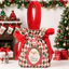Túi Vải Rút Thắt Nơ Noel Vải Canvas Họa Tiết Giáng Sinh Đáng Yêu Đựng Quà Trang Trí - BAKERY KING