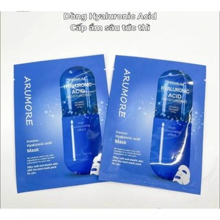 Hộp 10 miếng mặt nạ cấp ẩm trắng da Arumore mặt nạ arumore dưỡng trắng - Kosmi Beauty
