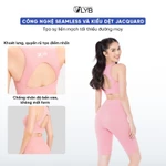 Bộ Đồ Tập Gym Yoga Nữ Dệt Kim Cao Cấp LYB | Bộ Tập Yoga Nữ Cao Cấp + Quần Legging Lửng Cạp Cao — ảnh 5