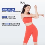 Bộ Đồ Tập Gym Yoga Nữ Dệt Kim Cao Cấp LYB | Bộ Tập Yoga Nữ Cao Cấp + Quần Legging Lửng Cạp Cao — ảnh 3