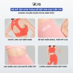 Bộ Đồ Tập Gym Yoga Nữ Dệt Kim Cao Cấp LYB | Bộ Tập Yoga Nữ Cao Cấp + Quần Legging Lửng Cạp Cao — ảnh 7