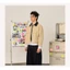 Áo Jacket Boxy GODMOTHER Áo Khoác Thu Đông Có Cổ Khoá Kéo Đen Kaki Có Túi Hàn Quốc