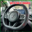 Bọc Vô Lăng Cho Xe LIMO GREEN Chất Da Nappa Cao Cấp Mềm Mại Thoáng Khí, Bọc Vô Lăng Xe Limo Green, VF3,VF5,VF8,VF9...