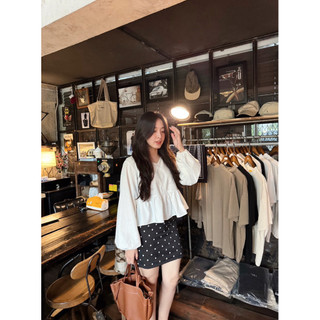 Chân váy chấm bi dáng ngắn Ma Vie