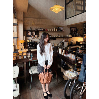 Chân váy chấm bi dáng ngắn Ma Vie