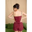 Quần Giả Váy SCARLET SKORT Chất Tweed Đỏ Đô Dáng Ôm Cạp Cao Sang Trọng – Quần Váy Nữ Thiết Kế Tôn Dáng