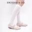 Giày lười nữ, giày ballet core mũi tròn, quai ngang thời trang cao 1cm - EL090