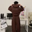 Set Nỉ Hoodie Zip GODMOTHER Chất Nỉ 2 Da Unisex Nam Nữ Phong Cách Cá Tính Trẻ Trung Đường Phố